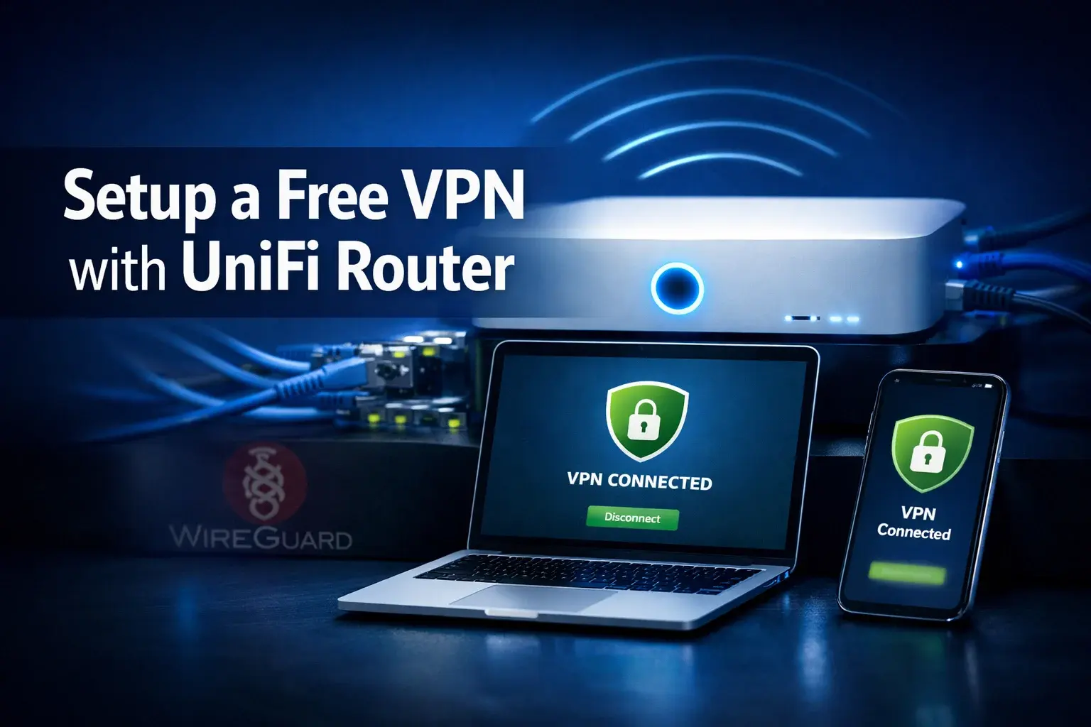 How to Set up a Free VPN for Remote User with UniFi Identity