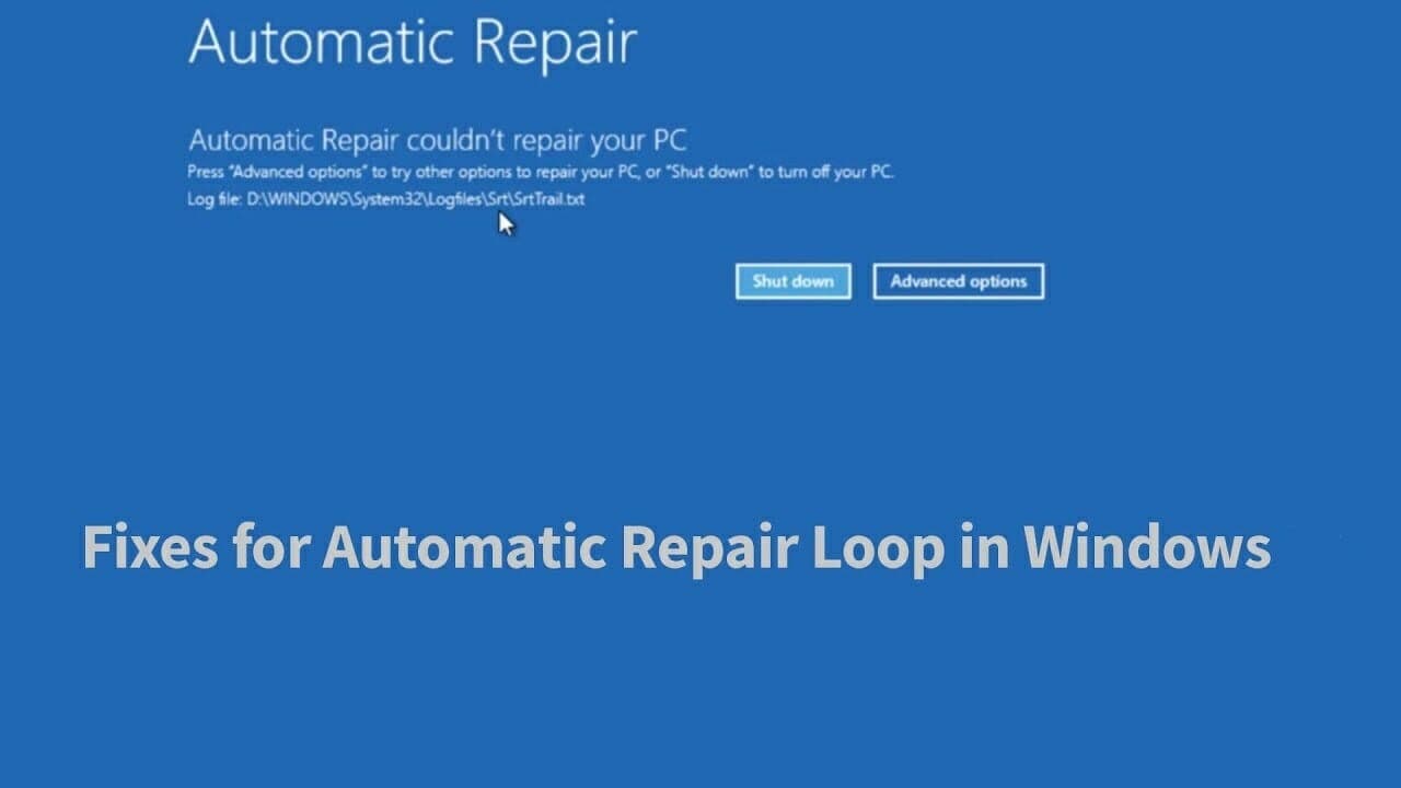 How to Resolve Automatic Repair Loop in Windows 11