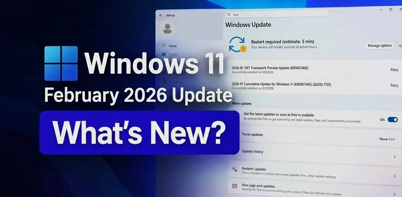 What's New in Windows 11 February 2026 Patch Hype