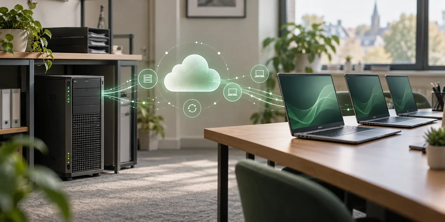 Moving From an Office Server to Intune: The Hybrid Route for Small Businesses