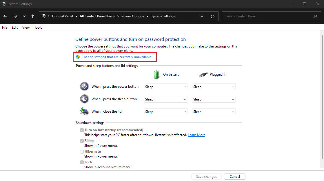 How to Enable or Disable Fast Startup in Windows 11