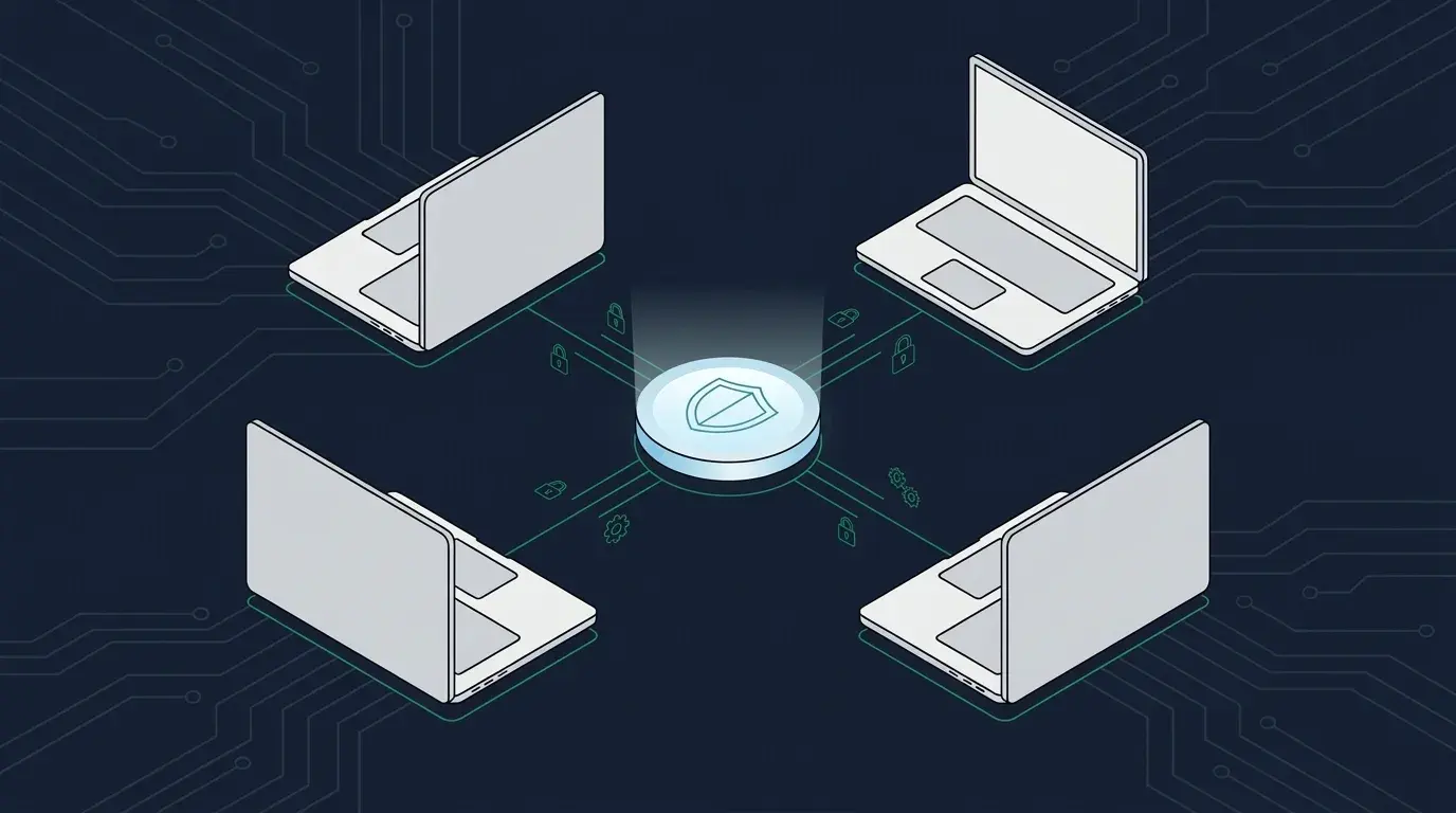 A small business MacBook fleet managed centrally from one secure control point