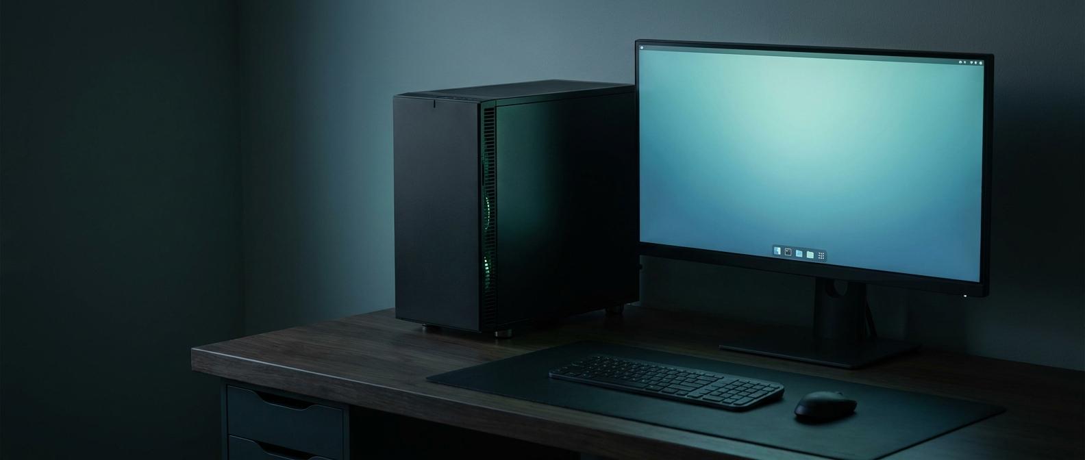 Windows repair and installation screen on a laptop during a home support visit
