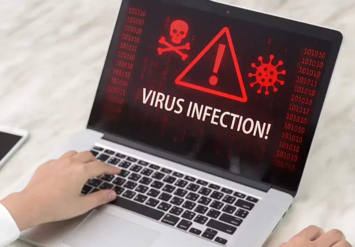 A person is strulling with the virus infection in London