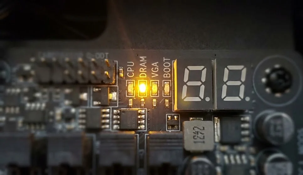 gaming motherboard diagnostic lights