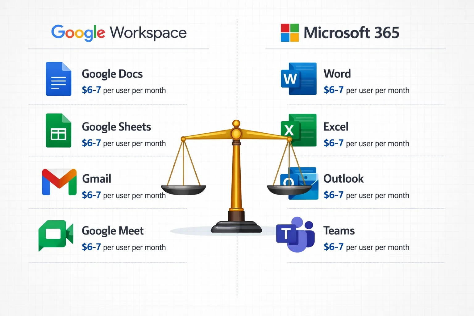 Google Workspace vs. Microsoft 365: Which Is Right for Your Team difference between google workspace and microsoft 365